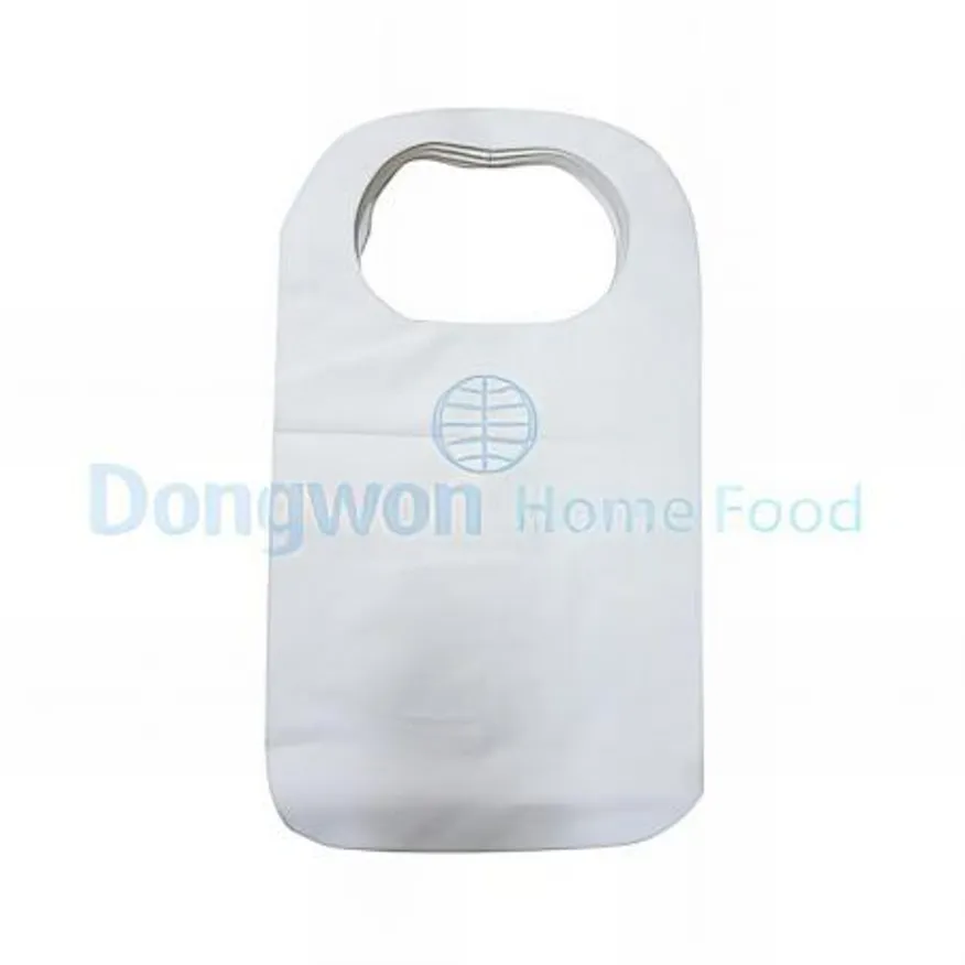 (16:30마감(D) 일회용앞치마(목걸이형/40*73cm/부직포/100매/흰색/실속형)EA 이미지