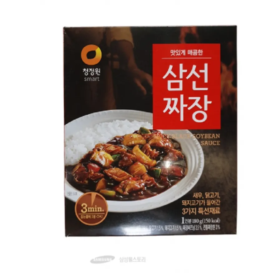 (16:30마감)삼선짜장(즉석)(180G/EA/청정원) 이미지