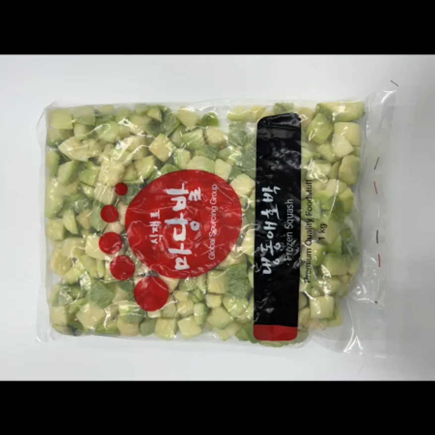 (16:30마감)냉동애호박(다이스2CM/중국산/1KG/PAC/푸른원) 이미지