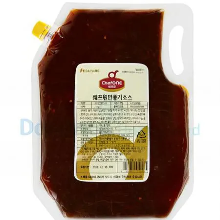 (16:30마감(D) 쉐프원깐풍기소스(대상/2KG)EA 이미지