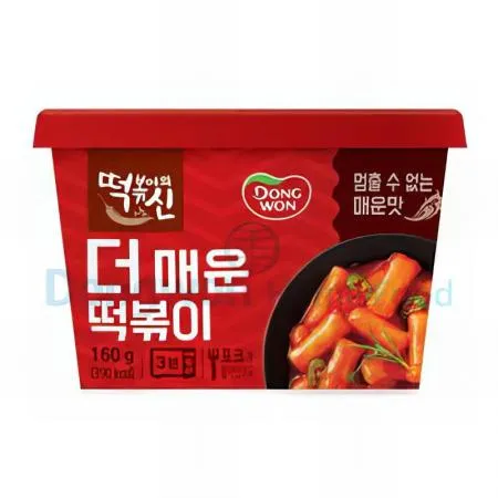 (16:30마감(D) 더매운떡볶이(컵/동원/160g)EA 이미지