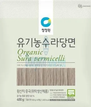 (16:30마감(D) 청정원유기농수라당면(대상/400g)EA 이미지