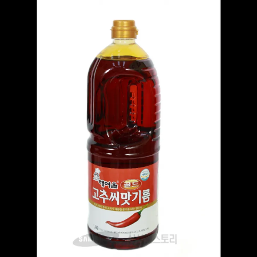 (16:30마감)고추씨맛기름,해여울,1.8L/EA 이미지
