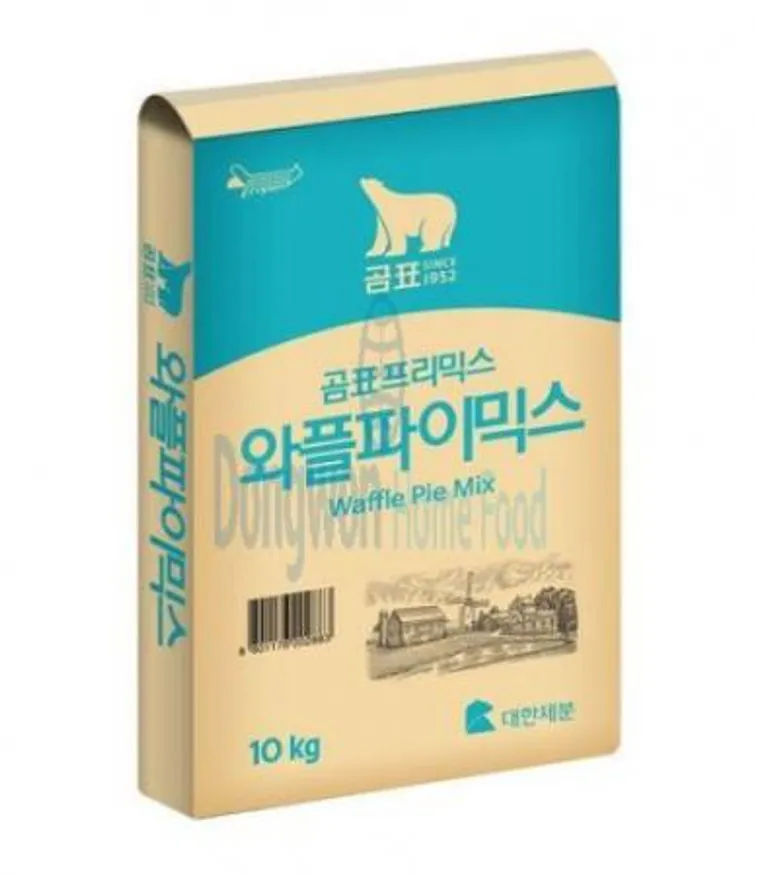 (16:30마감(D) 곰표와플파이믹스(대한제분/밀가루포함/10kg)EA 이미지