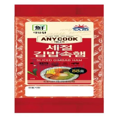 (16:30마감(D) 애니쿡세절김밥속햄(사조/계육,돈육:국내산/냉장/1kg)EA 이미지