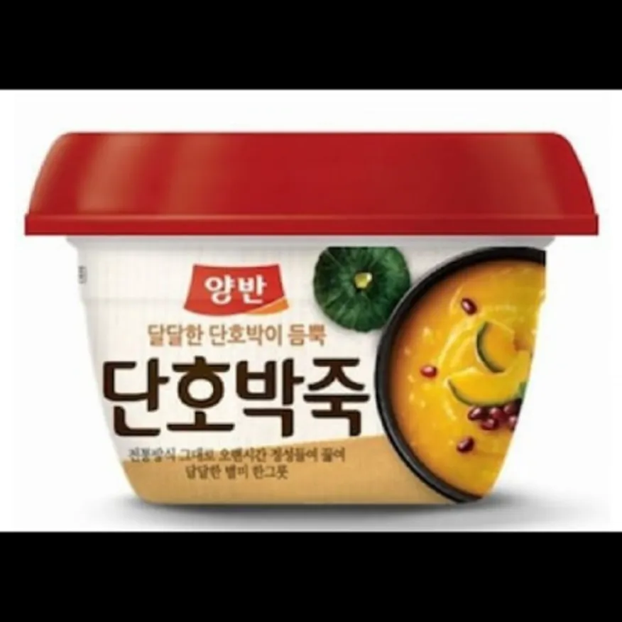 (16:30마감)양반단호박죽(285G/EA/찹쌀가루:국산/동원/단호박:베트남산) 이미지