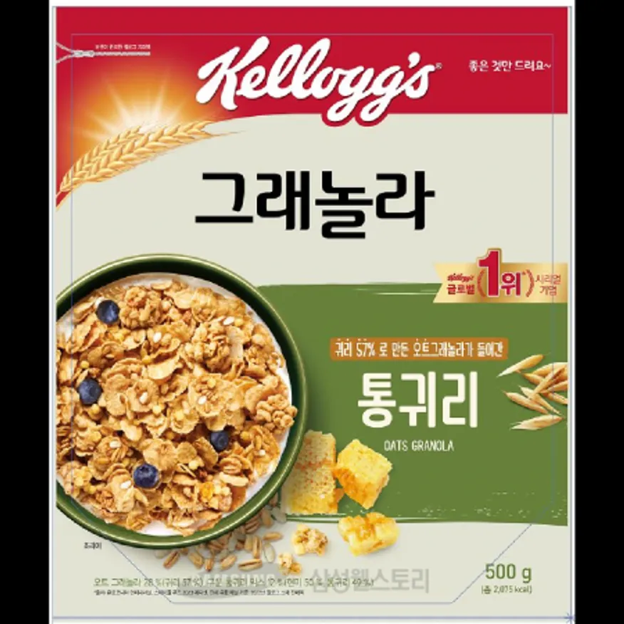 (16:30마감)통귀리그래놀라(500G/EA/켈로그) 이미지