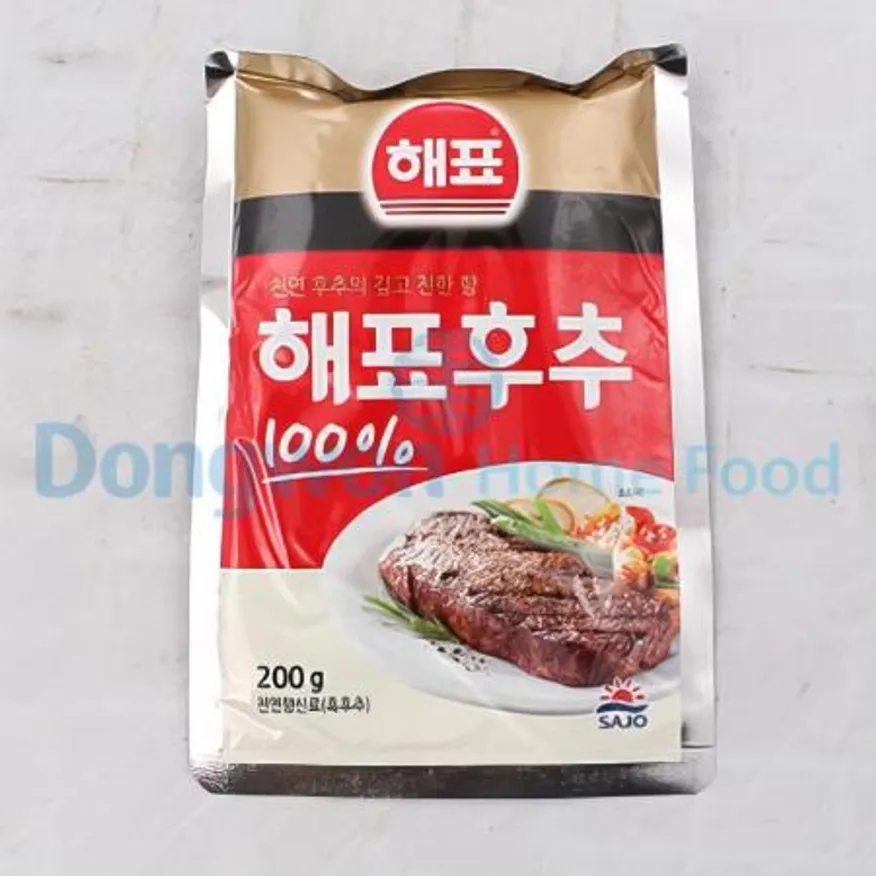 (16:30마감(D) 흑후추가루(사조해표/200g)EA 이미지