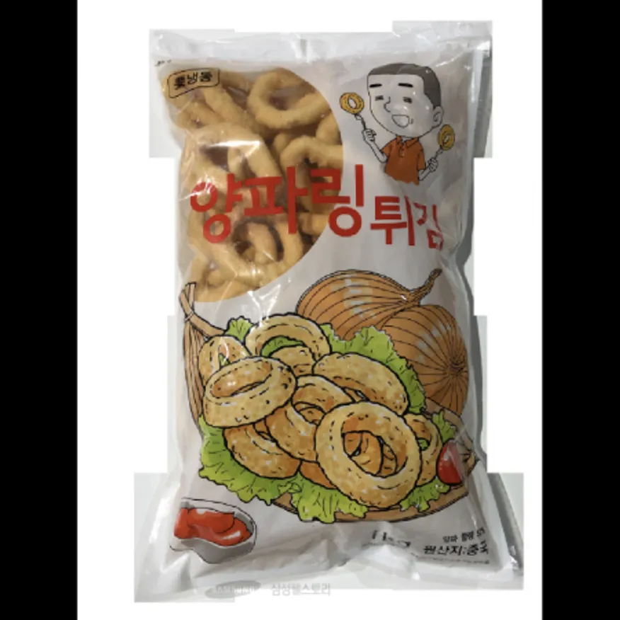 (16:30마감)양파링튀김(중국산/1KG(15G내외*58~76EA)/PAC) 이미지