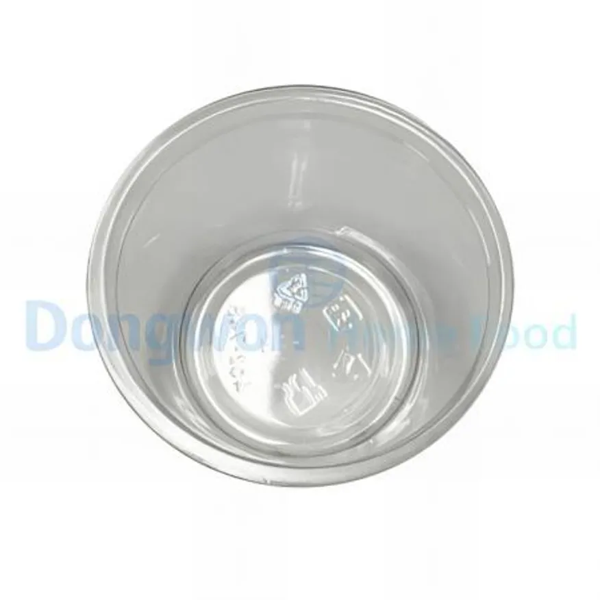 (16:30마감(D) 소스용기(용기만/Ø74*40mm/4oz/PET/투명/50입)EA 이미지