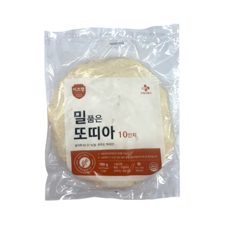 (16:30분마감)이츠웰 밀품은또띠아(냉동 10인치_12장 780g) 이미지