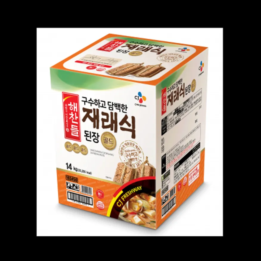 (16:30분마감)해찬들 재래된장(실온 CJ프레시웨이용 14Kg/EA) 이미지