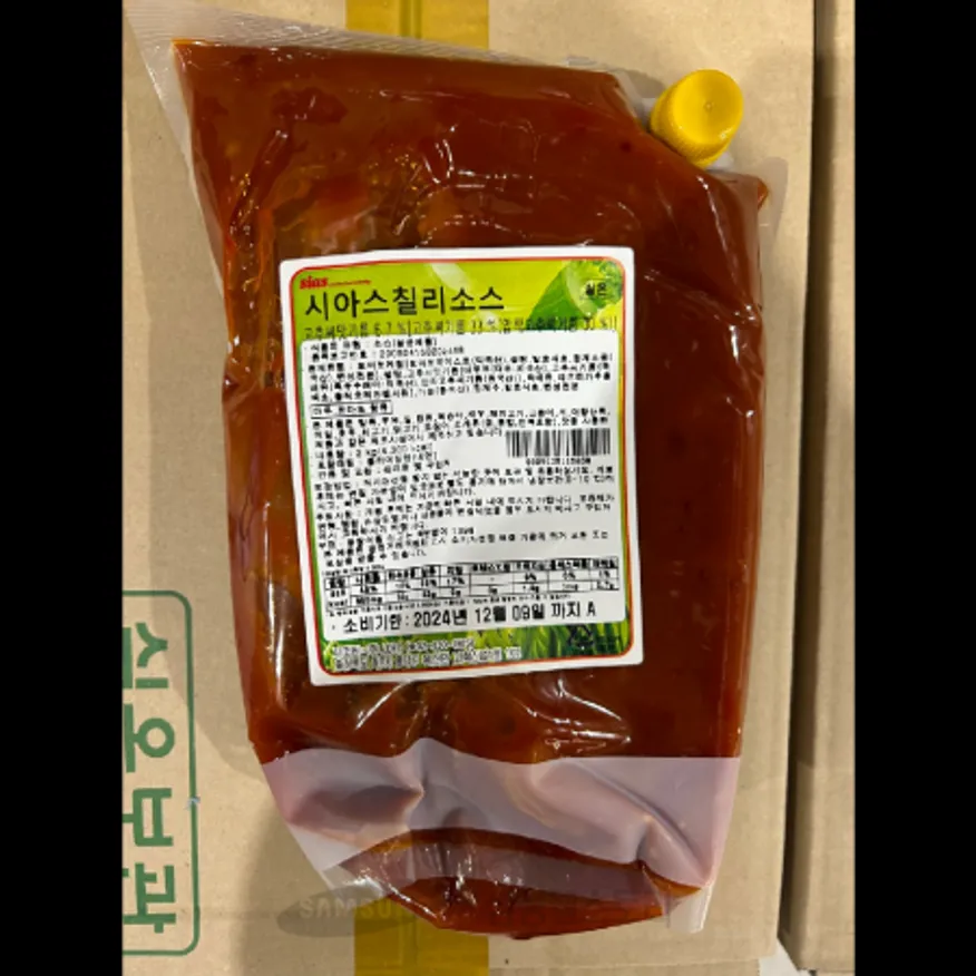(16:30마감)칠리소스(2KG/PAC/토마토페이스트:외국산/시아스) 이미지