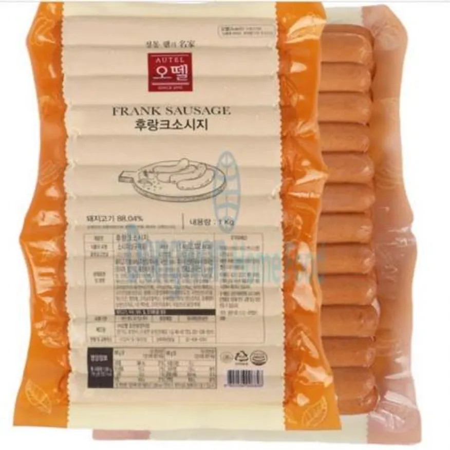(16:30마감(D) 후랑크소시지(오뗄/돼지고기:국산/1kg)EA 이미지