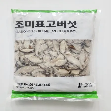 (16:30마감(D) 조미표고버섯(중국/니시푸드/냉동/1kg)EA 이미지