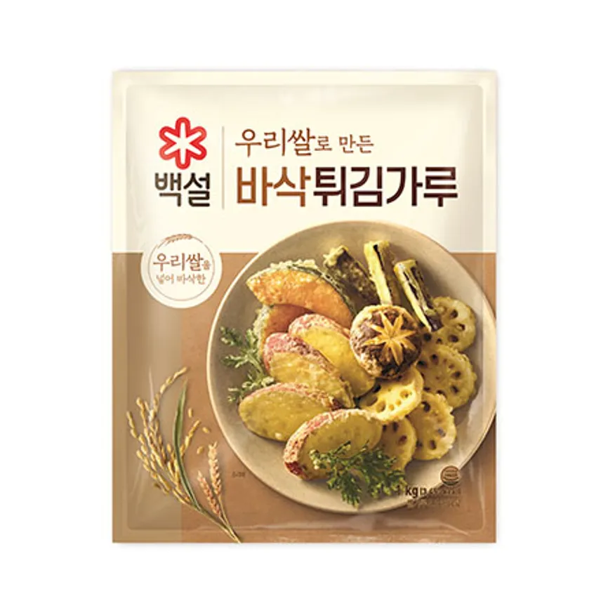 (16:30분마감)백설 우리쌀바삭튀김가루(실온 1Kg미국) 이미지