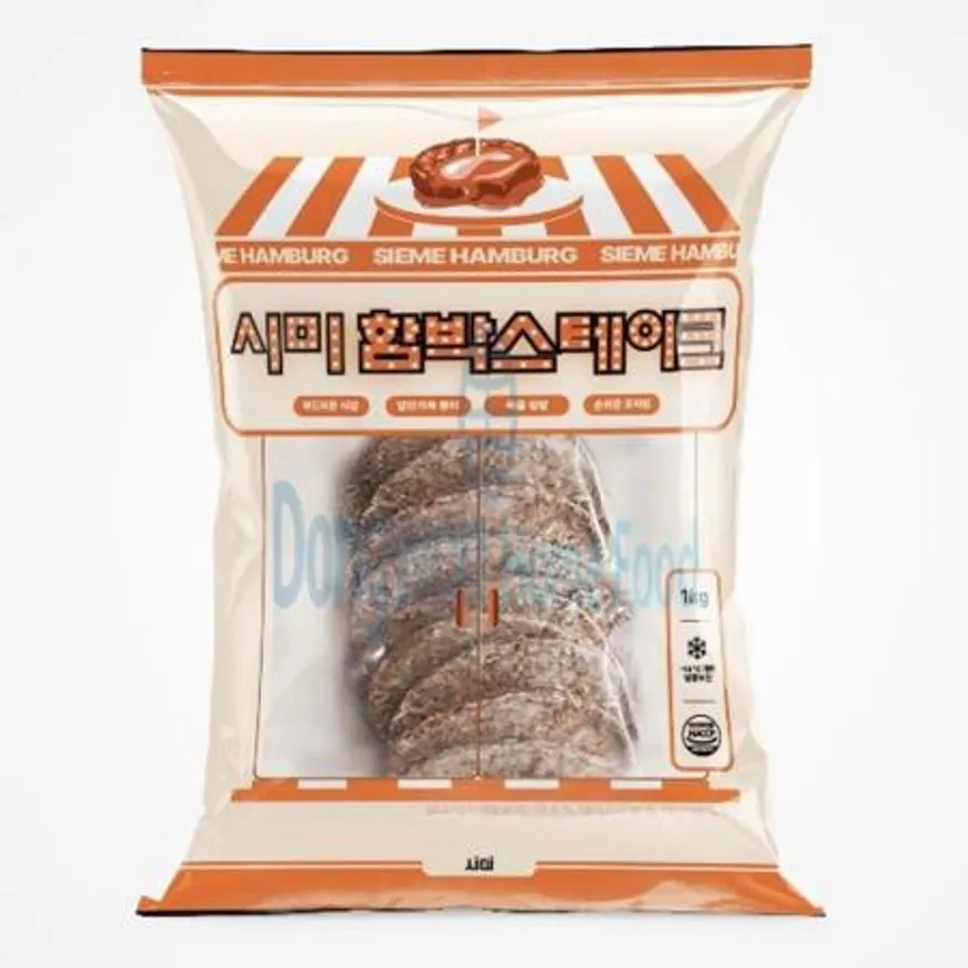 (16:30마감(D) 시미함박스테이크(시미코퍼레이션/계육,돈육:국산/10입/1kg)EA 이미지