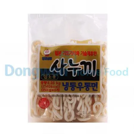 (16:30마감(D) 사누끼우동면(천일/냉동/일자면/250G*5입/1.25KG)PAK 이미지