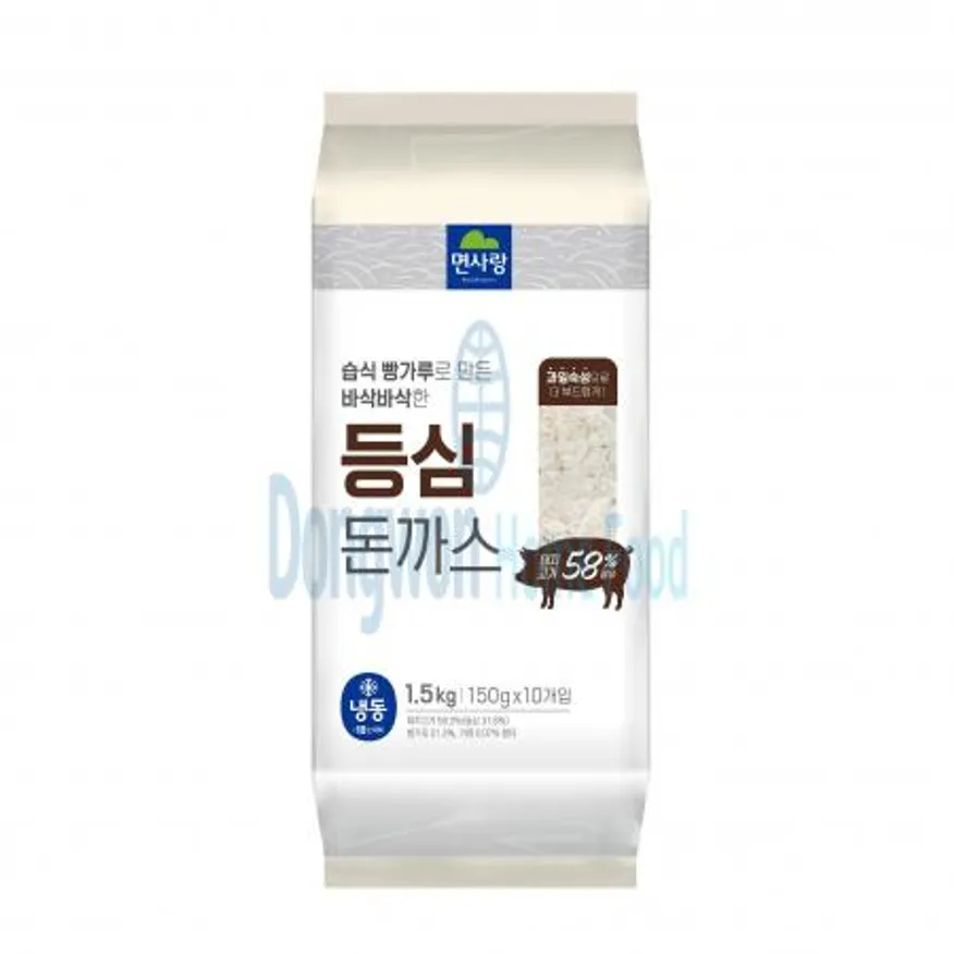 (16:30마감(D) 등심돈까스(면사랑/150g*10입/돼지고기:국산/1.5kg)EA 이미지