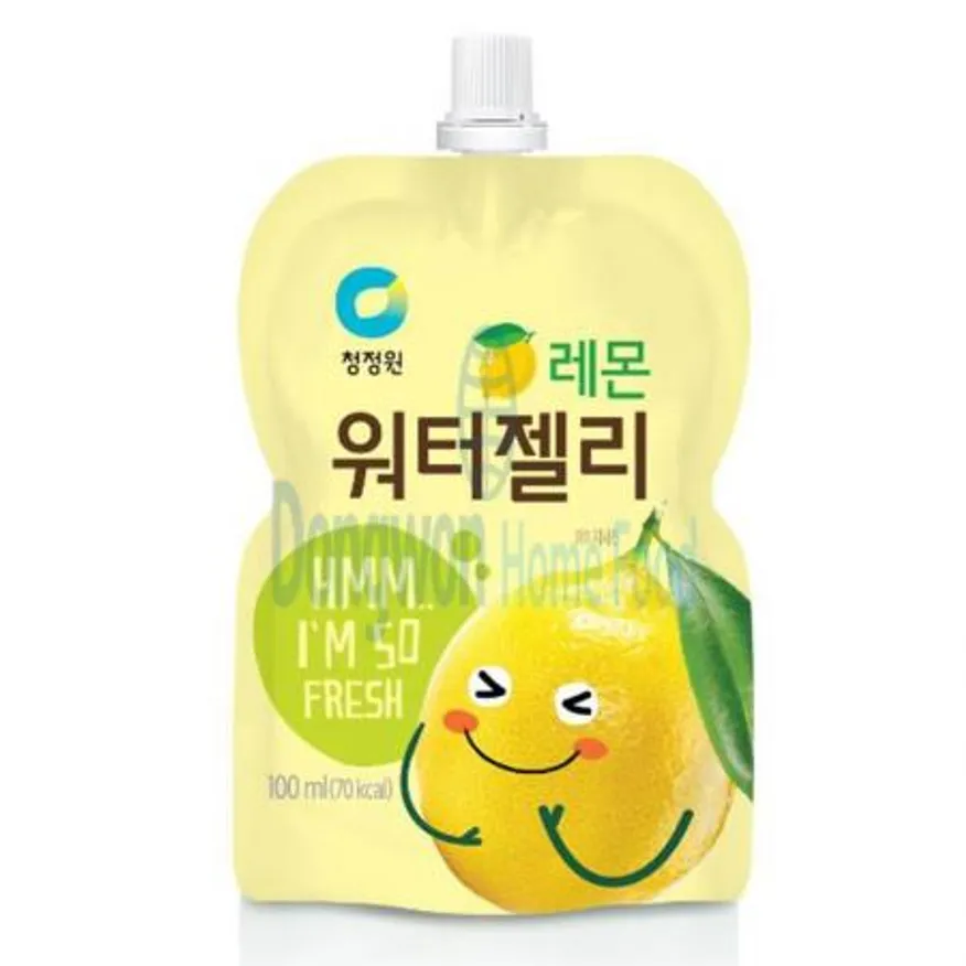 (16:30마감(D) 청정원워터젤리레몬(대상/100G*32입/3.2KG)BOX 이미지