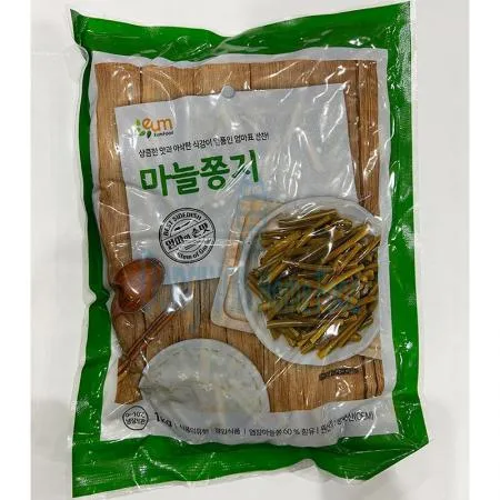 (16:30마감(D) 마늘쫑지(중국완제품/이음/염장/1KG)EA 이미지