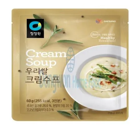 (16:30마감(D) 청정원크림스프(대상/60g)EA 이미지