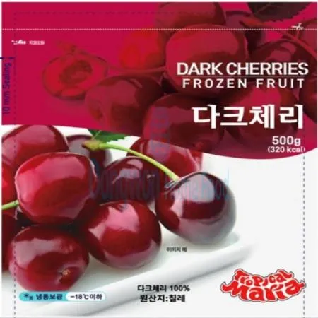 (16:30마감(D) 냉동다크체리(칠레산/TM/500G)EA 이미지