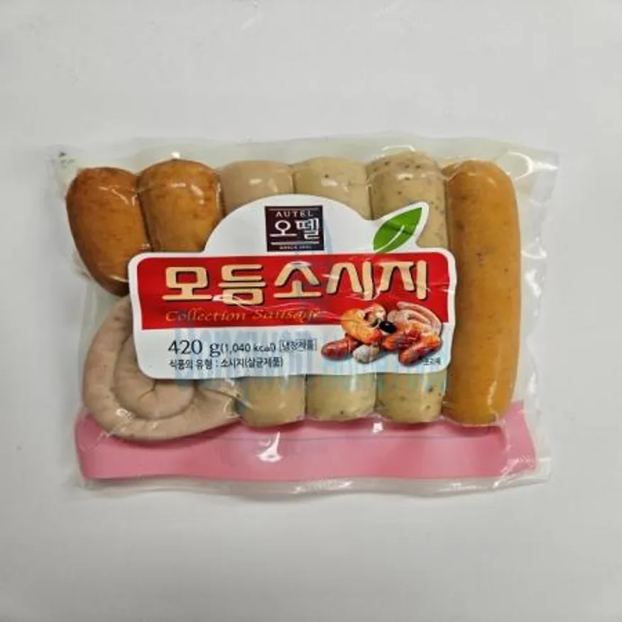 (16:30마감(D) 소세지(모듬/오뗄/돼지고기:국산/420g)EA 이미지
