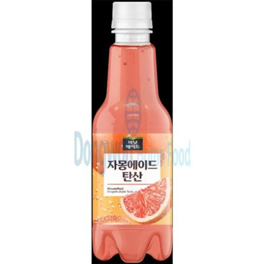 (16:30마감(D) 미닛메이드자몽에이드(해태/PET/350ML*24입)BOX 이미지