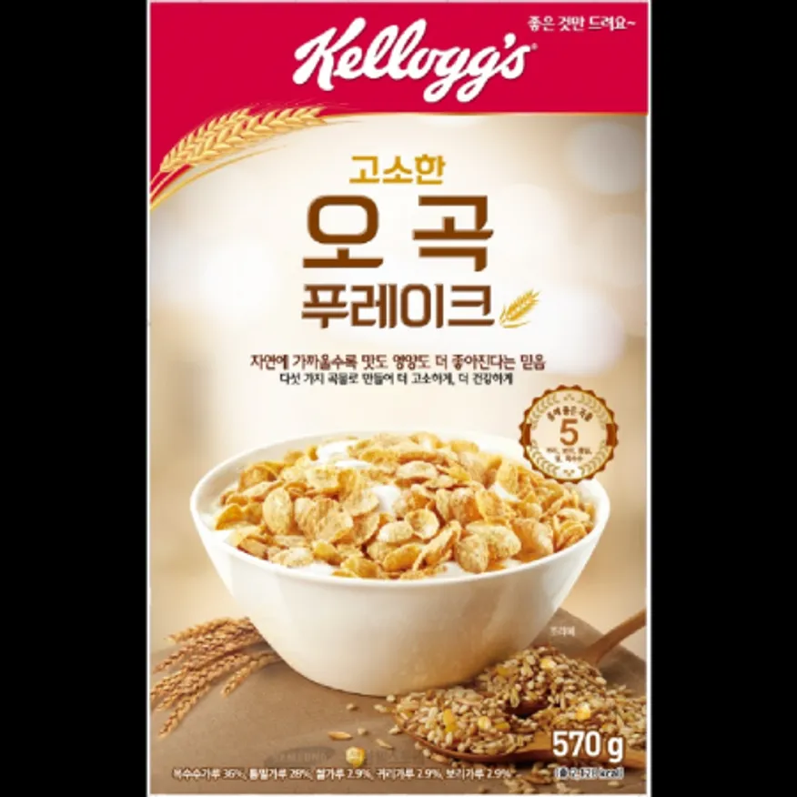 (16:30마감)오곡푸레이크(켈로그/570G/EA) 이미지