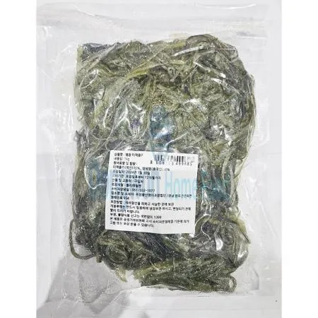(16:30마감(D) 염장미역줄기(국산(정제염:중국산)/냉장/상급/수율70~80%/1kg)EA 이미지