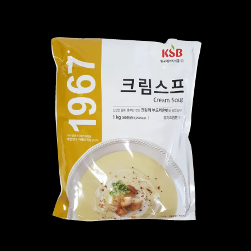 (16:30분마감)한국에스비 크림스프(실온 데일리 1Kg) 이미지