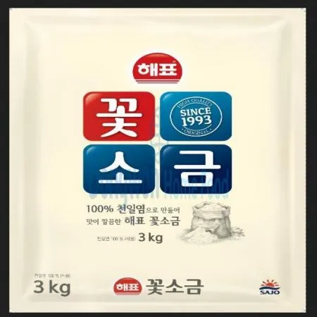 (16:30마감(D) 꽃소금(사조해표/3KG)EA 이미지