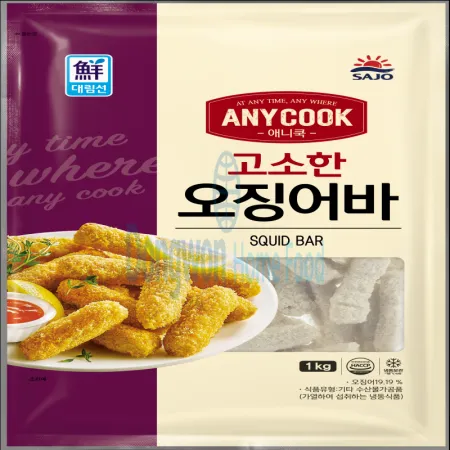 (16:30마감(D) 애니쿡오징어바(오징어:외국산/사조대림/100±5개입/냉동/1kg)EA 이미지