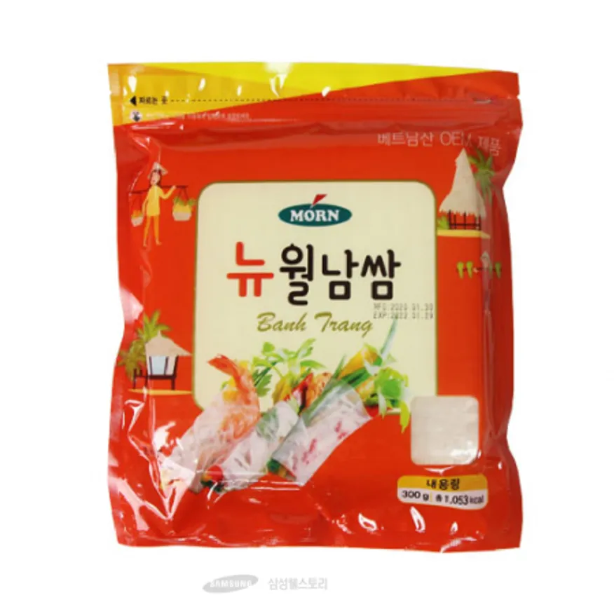 (16:30마감)라이스페이퍼(16CM/원형/몬/300G/PAC/베트남산) 이미지