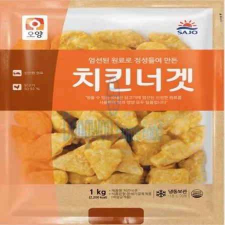 (16:30마감(D) 치킨너겟(사조오양/닭고기:국내산/1kg)EA 이미지