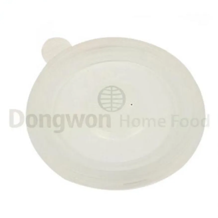 (16:30마감(D) 다용도용기뚜껑(뚜껑만/1,2호겸용/Ø70/PP/흰색/100입)EA 이미지