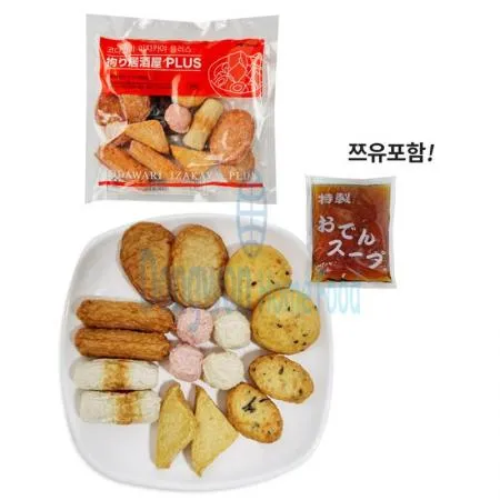 (16:30마감(D) 코다와리이자카야어묵탕PLUS(일본/모노/쯔유포함/368G)EA 이미지
