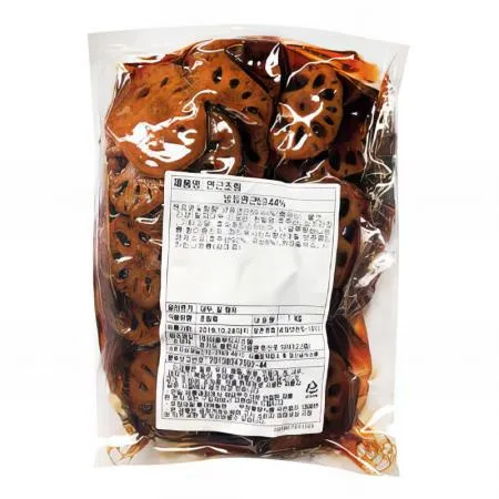 (16:30마감(D) 연근조림(중국산/이음/1kg)EA 이미지