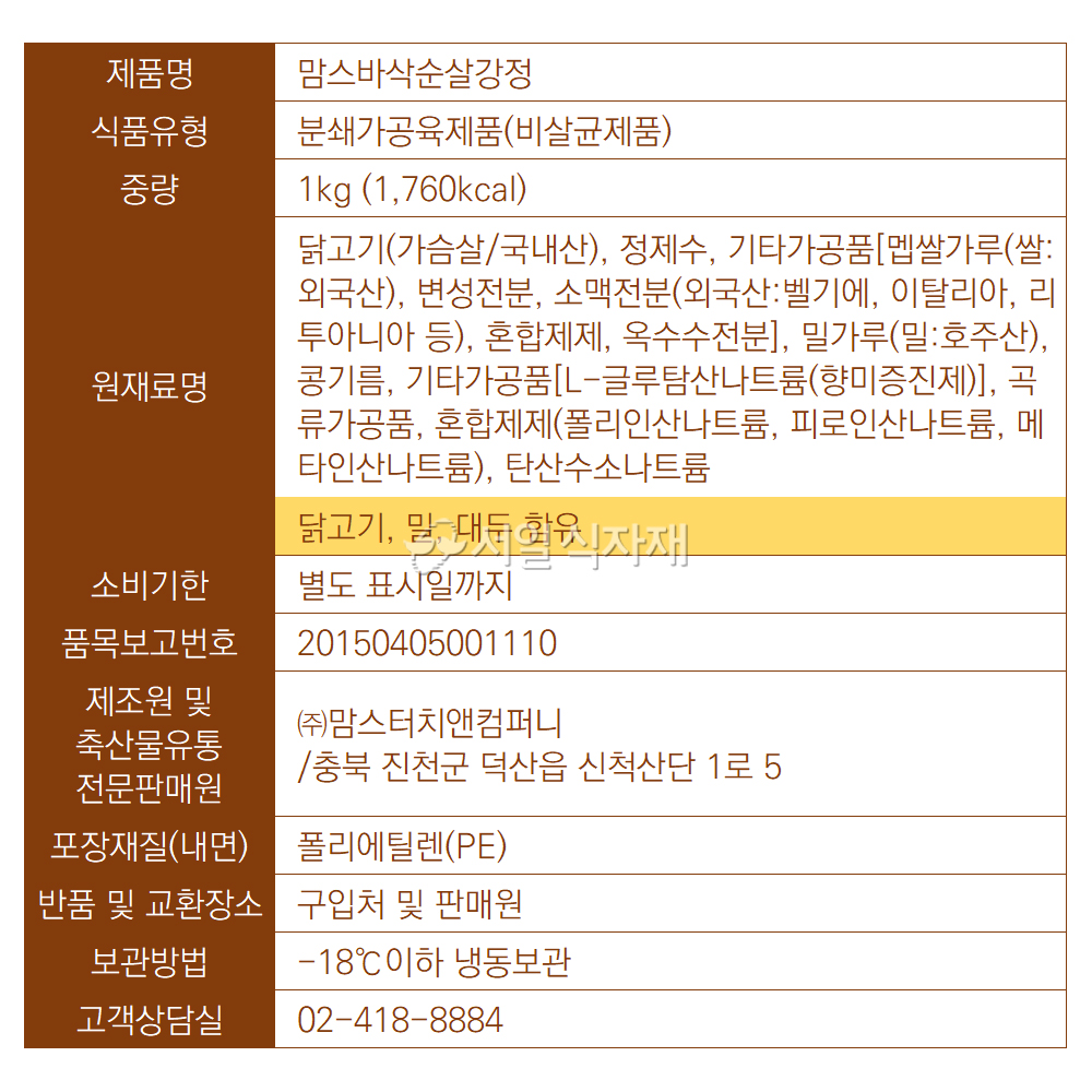 상품정보제공고시