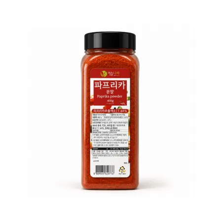이슬나라 파프리카분말 400g 가루 올레오레진 시즈닝 파우더