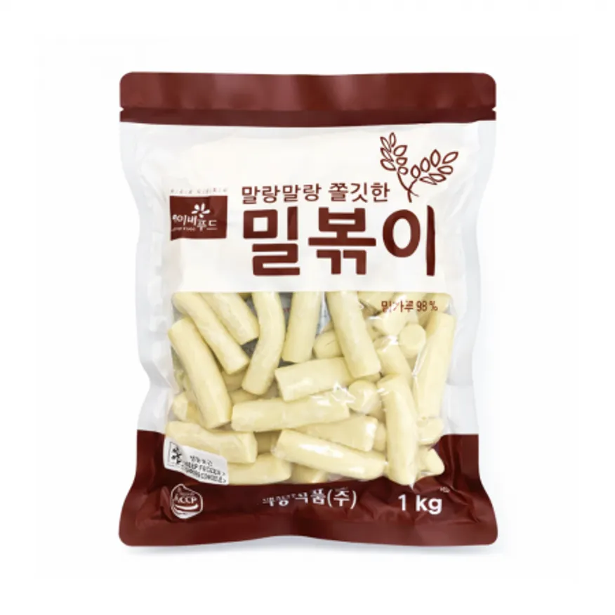 미농 밀떡볶이 1kg 분식 마라탕 사리 토핑 홈파티 밀볶이 이미지