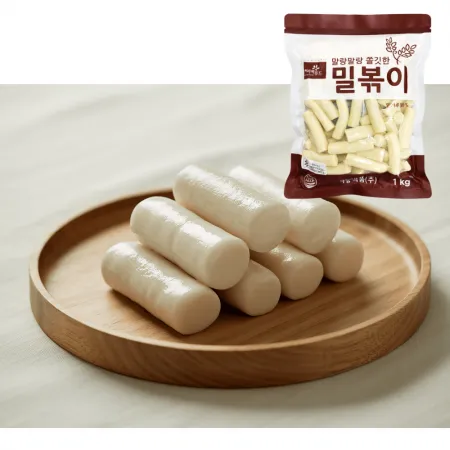미농 밀떡볶이 1kg 분식 마라탕 사리 토핑 홈파티 밀볶이