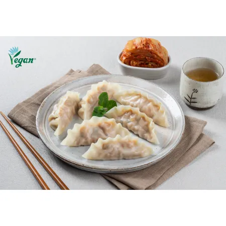 담두 비건 김치만두 1kg 할랄 다이어트 절 채식만두 고기없는 식물성 이미지