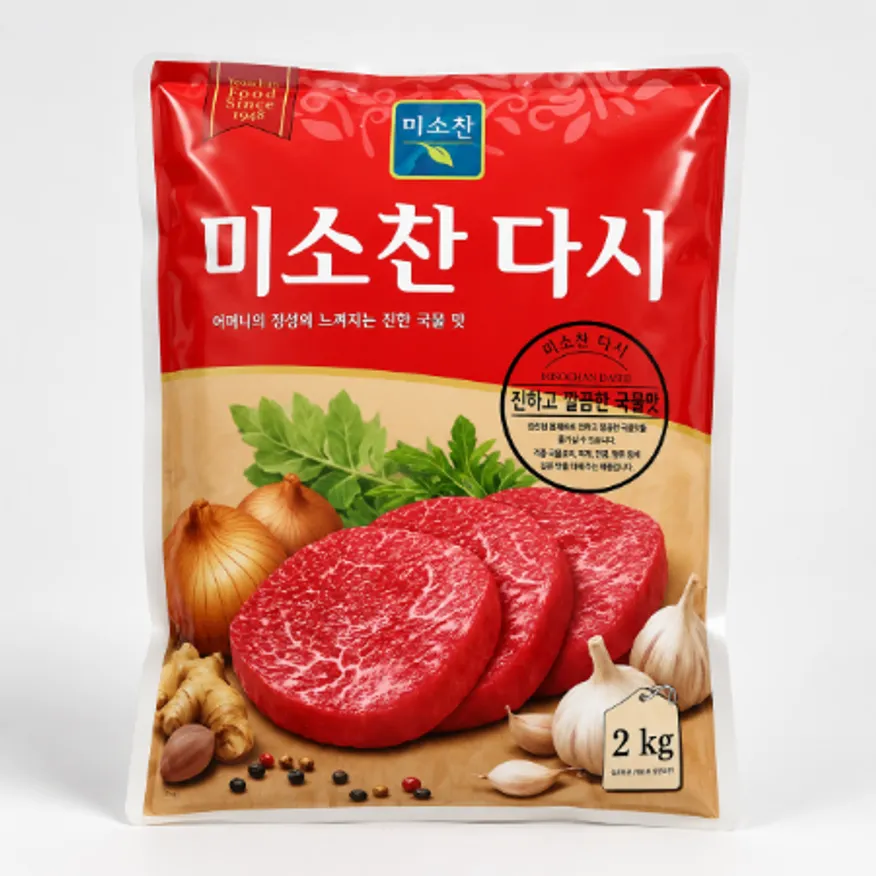 미소찬 다시 2kg 고향의맛 소고기다시 이미지