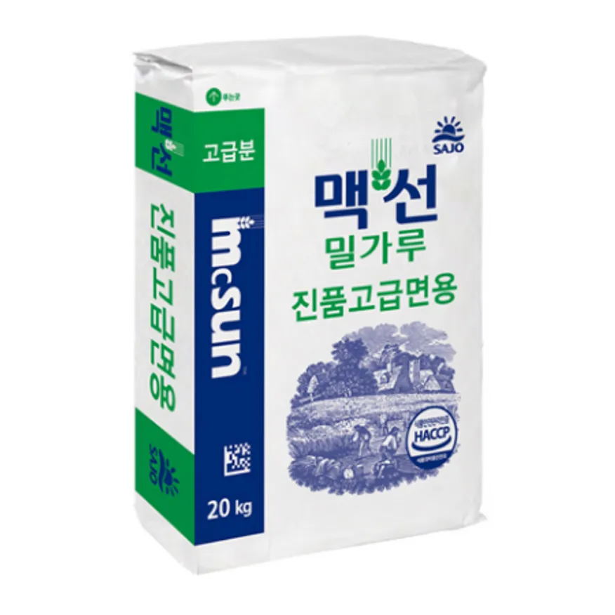 맥선 진품고급면용밀가루 20kg 다목적 밀가루 반죽 대용량 이미지