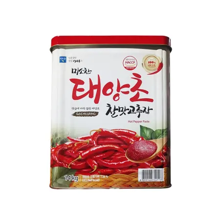 미소찬 태양초찰맛고추장 14kg 캔 양념장 대용량 업소용