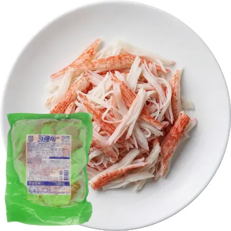 한성 크래미F2 1KG 게맛살 크랩 스시뷔페 콘샐러드 캘리포니아롤 유부초밥