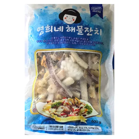 영희네 해물잔치 600g x 10p 1박스