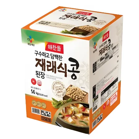 해찬들 재래식 콩된장 14KG 업소용 대용량 